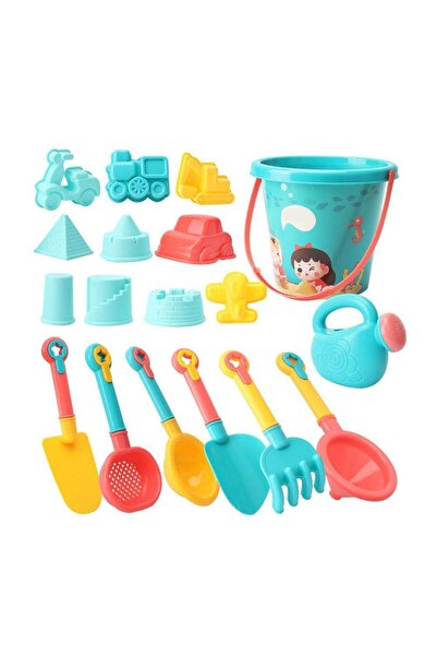 Choice 18pcs 18PCS Beach Sand Toy Set, Durable Plastic, Summer Pool Beach Gam...