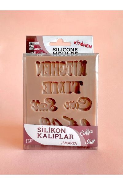 Smarta Model Hamuru Silikon Kalıp / Kitchen Tag / Mutfak Etiketi SK1013071