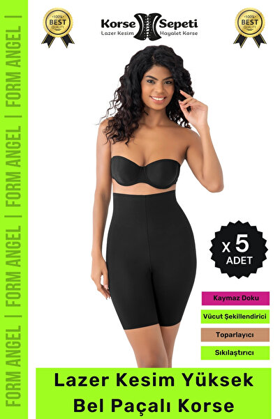 Denguva # Corset Anti-Slip 2 Size Reducer, Laser Cut High Waist Long Corset -...