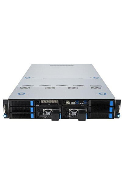 ASUS Server ESC4000A-E11, Rack 2U, fara procesor, fara memorie, 8 x SFF, Fara...