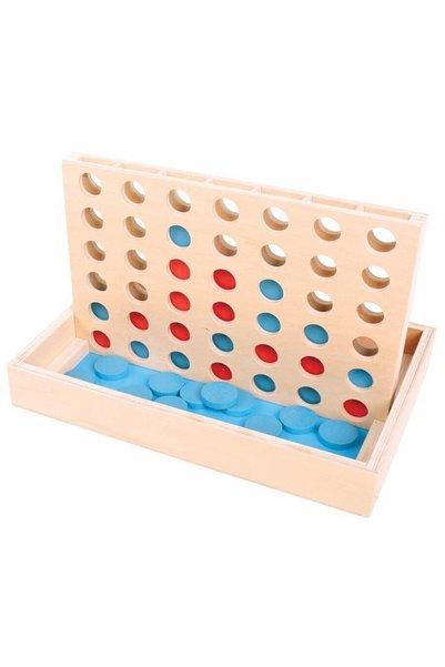 BIGJIGS Toys Joc 4 pe un rand