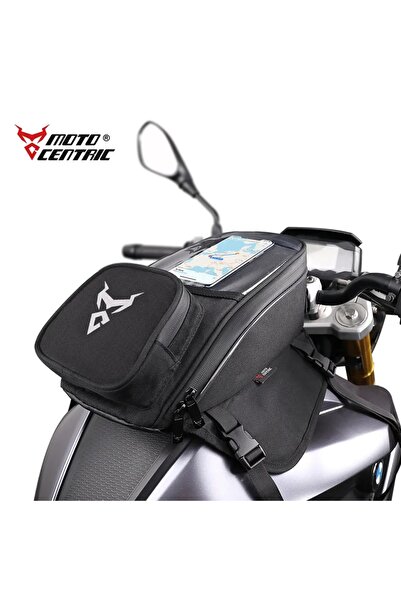 Choice1 Grey Waterproof Magnetic Motorcycle Oil Fuel Tank Bag Navigation Univ...