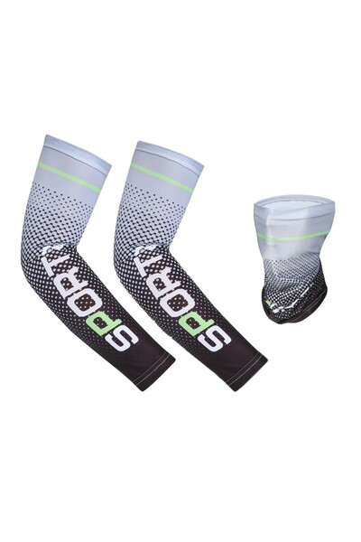 choice2 Grey Set Ice Silk Sunscreen Mask For Men Women Outdoor Cycling Face C...