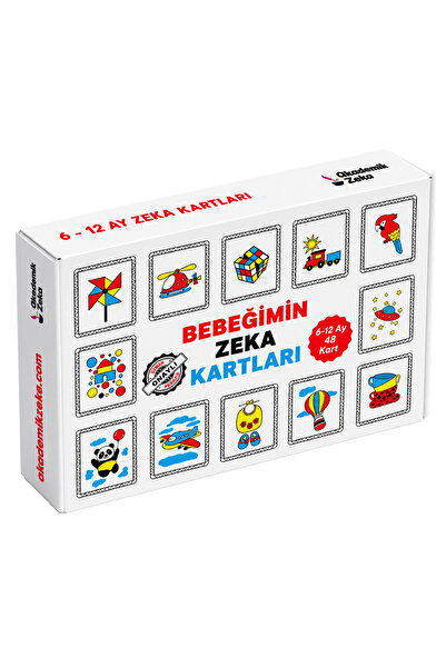 akademik zeka Bebeğimin Zeka Kartları 6-12 Ay