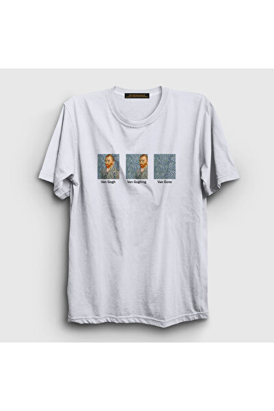 Presmono Unisex White Van Gone Art Painter Vincent Van Gogh T-shirt303300tt