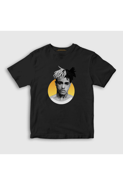 Presmono Unisex dečje crne naočare Sun Xxxtentacion T-shirt 48961tt