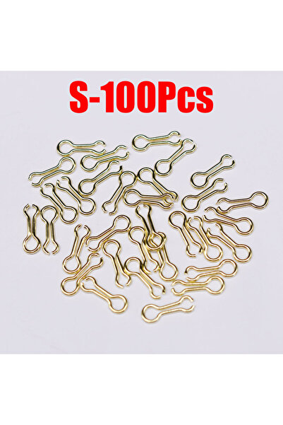 Choice S 100/150PcsAlloy Steel No-knot Fast Snap Connectors Clip Lock Snap So...