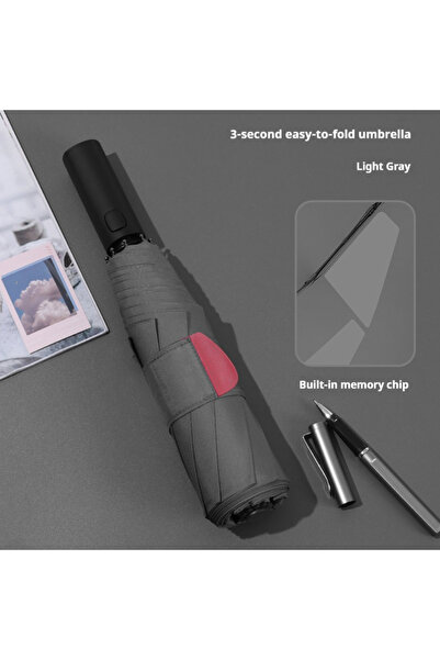 Choice metal-fiber composite 8K light gray Non-Folding Automatic Opening and ...