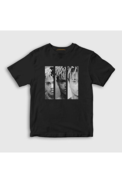 Presmono Unisex Kids Black Three Xxxtentacion T-shirt 49330tt