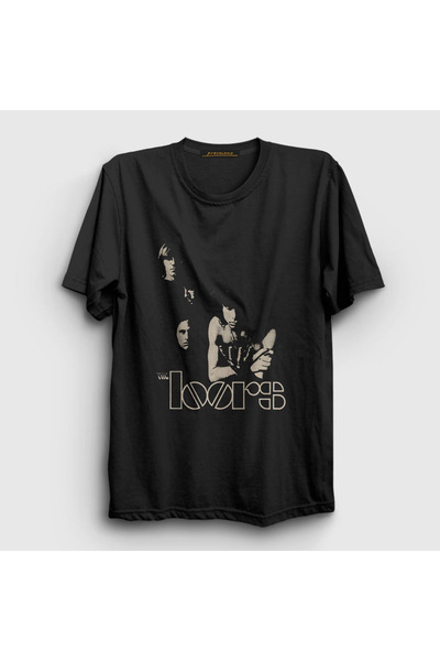 Presmono Μπλουζάκι Unisex Black Band The Doors 115919 ττ
