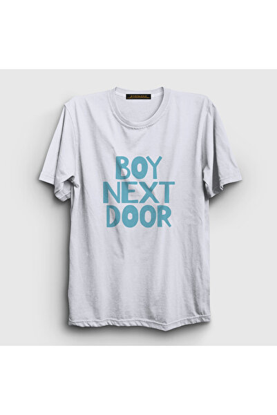 Presmono Unisex White Logo K Pop Boynextdoor T-Shirt 490861Tt