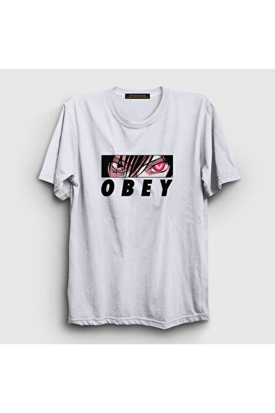 Presmono Unisex beli anime Code Geass Lelouch T-shirt 512800tt