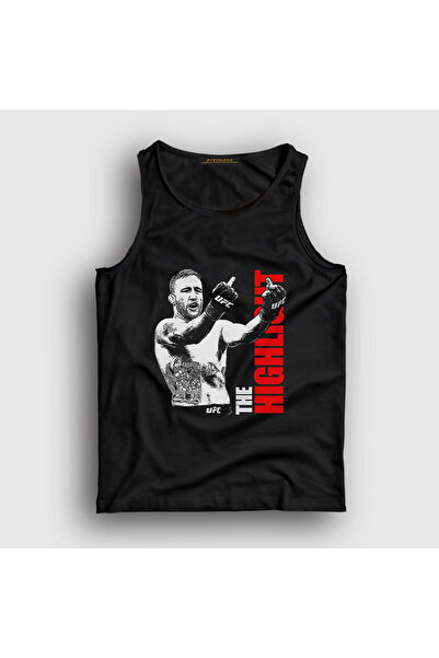 Presmono Unisex Siyah Finger Ufc Mma Justin Gaethje Atlet 480243tt