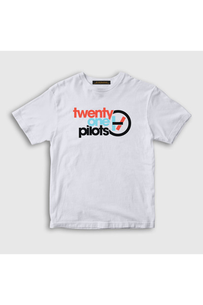 Presmono Unisex dečje bijele Twenty One Pilots T-shirt 120781tt