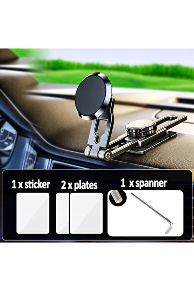 Choice VIKEFON Black 720° Rotation Magnetic Car Phone Holder Stand Extendable...