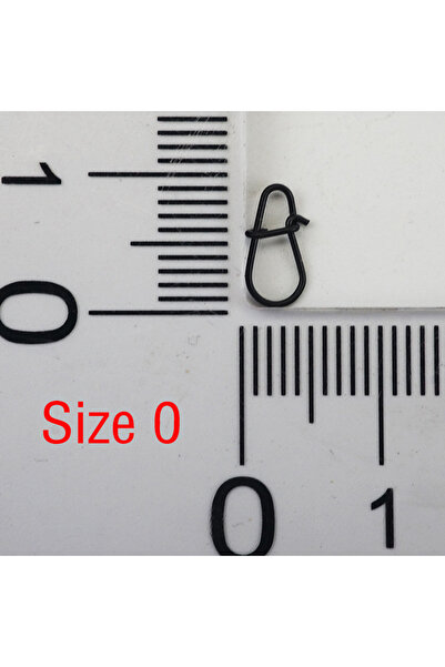 Choice Size 0 Duo Lock Snap Swivel High Strength Fishing Snap Clip Stainless ...