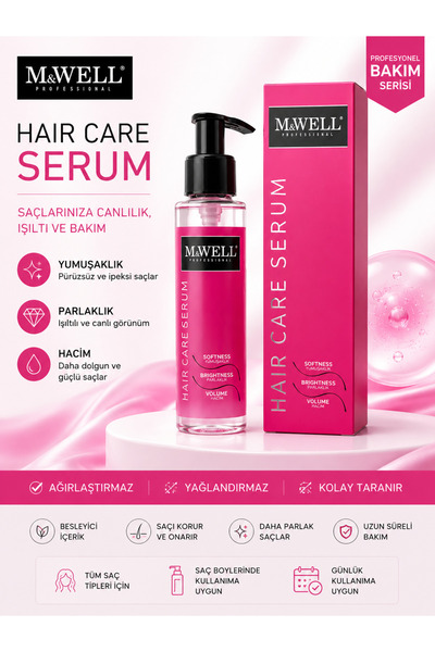 M&Well Saç Bakım Serum 125 ml.
