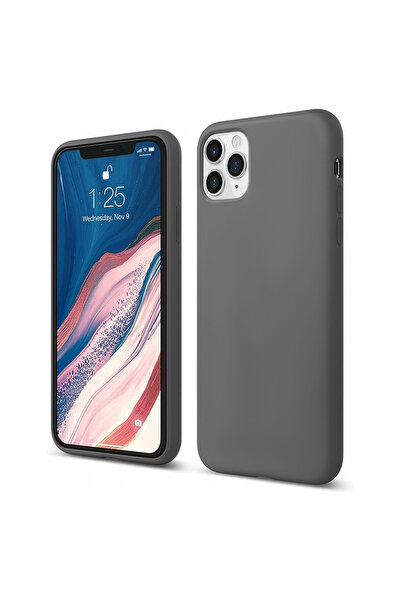Casey Studios Силиконов калъф iPhone 11 Pro Max, с микрофибър, тънък, защитен...