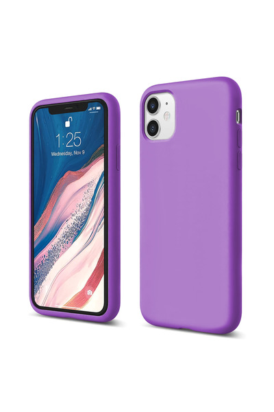 Casey Studios Silicone case iPhone 11, with microfiber, thin, protective, rai...