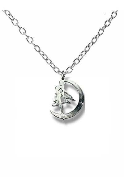 Herşey Nota Moon Warrior Figured Necklace with 60 cm Chain |   Anime Girl The...