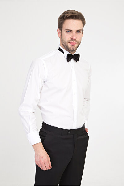 Kiğılı Ata Collar Classic Cotton Shirt