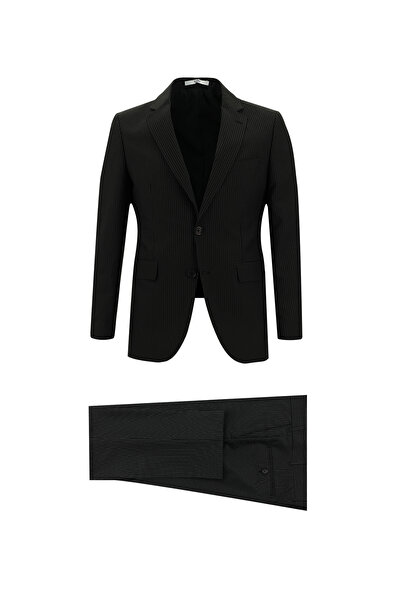 Kiğılı 7 Drop Slim Fit Slim-Fit-Anzug mit Streifen