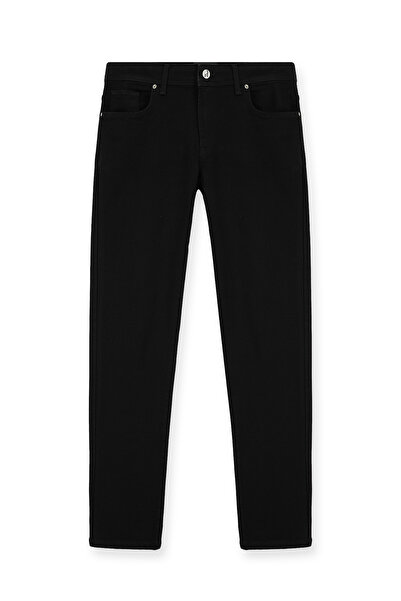 Abdullah Kiğılı 7 Drop Slim Fit Παντελόνι από τζιν με λύκρα