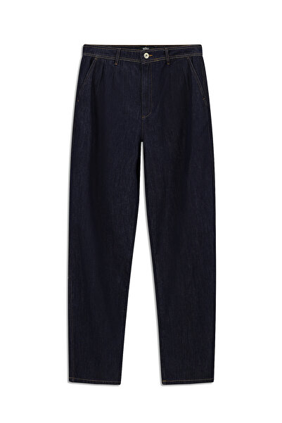 Kiğılı Relaxed Fit Rahat Kesim Pamuk Denim Pantolon