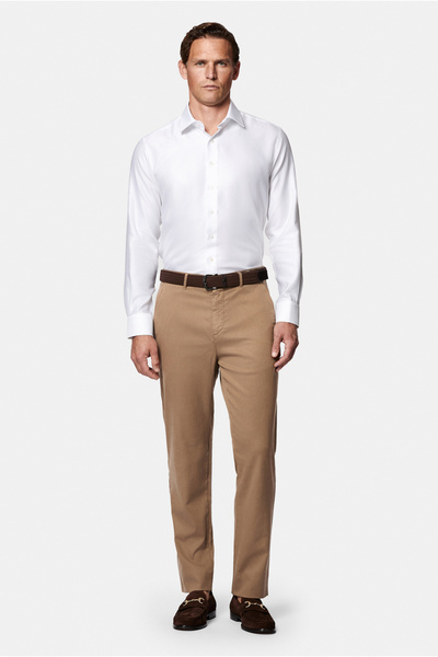 Abdullah Kiğılı Regular Fit Standard Cut Side Pocket Lyocell Cotton Blend Can...