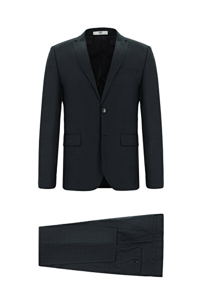 Kiğılı 7 Drop Super Slim Fit Costum cu model, croială extra-îngustă