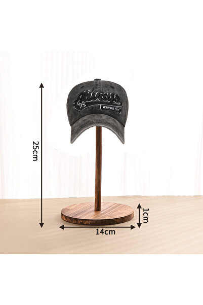 Choice nut-brown Hat Display Stand Rustic Wood Hat Rack Holder Stand Vintage ...