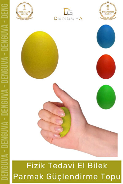 Denguva # Strengthening Ball Silicone Hand Exerciser Stress Physical Therapy ...