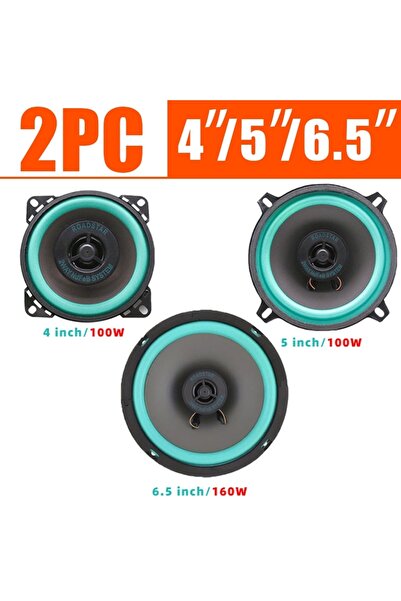 Choice 2pc 6.5 Inch 2PCS 4/5/6.5Inch Car Coaxial Speakers HiFi Car Door Subwo...