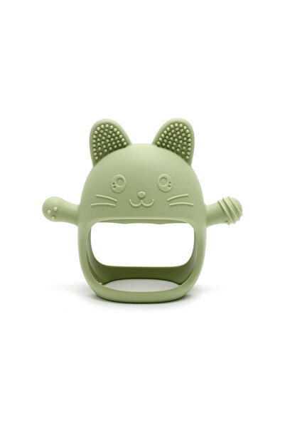 Choice green Baby Teething Mittens - Food-Grade Silicone Glove Chew Toy, Anti...