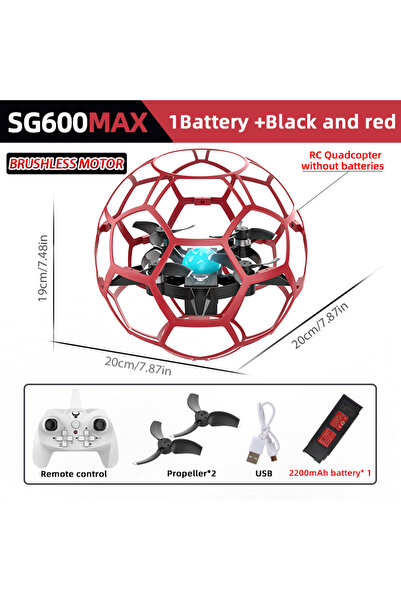 Choice3 SG600MAX-Brushless-R SG600 MAX 2.4G RC Racing Football Drone 3D Full ...