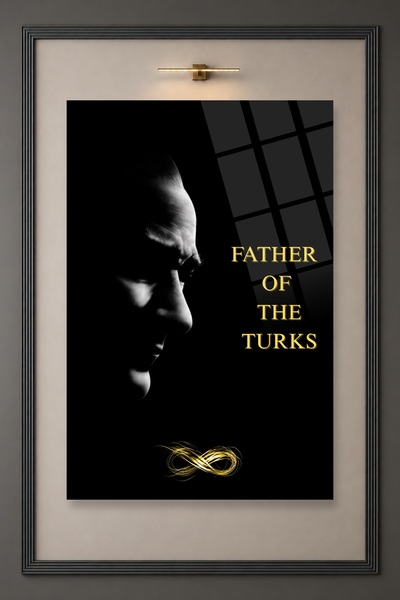 HMDS CONCEPT Ataturk staklena slika 398