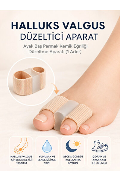 Hombak Ayak Baş Parmak Kemik Eğriliği Düzeltici Halluks Valgus Parmak Koruyuc...