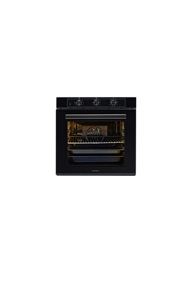 Luxell 88 Lt Süper Kristal Ankastre Siyah Fırın