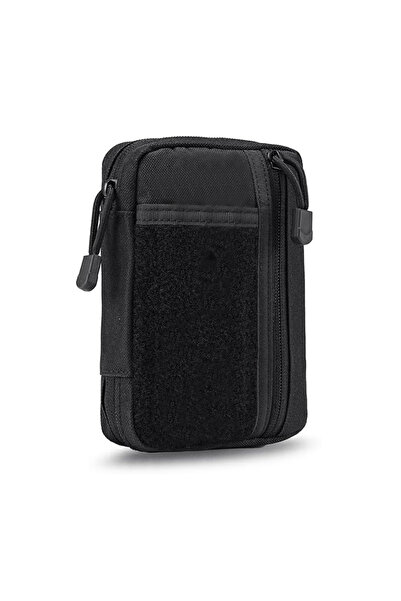 Choice black EDC Pouch Pocket Organizer with 6 Pockets for EDC Gears Zippered...