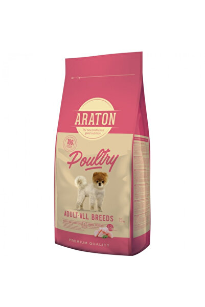 Araton Câine Adult cu Carne de Pasăre 15 Kg