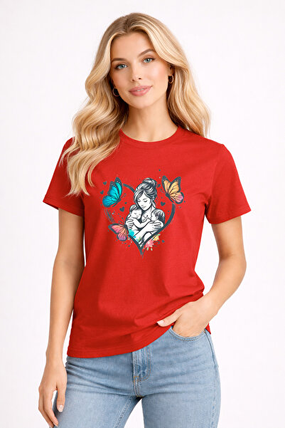 STİL-X Mother's Day Themed / Super Mama / Regular Cut Women's T-Shirt