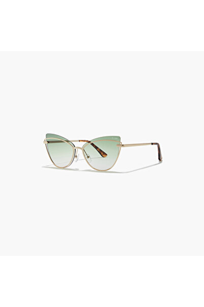 BlackOut MIDNIGHT Green 61 mm Cat Eye Sunglasses