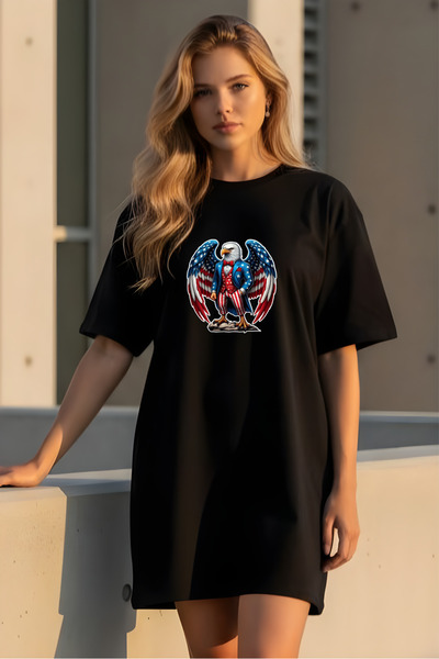 HOFFNUNG Tricou cu mânecă scurtă pentru femei, cu decolteu, rochie, cămașă de...