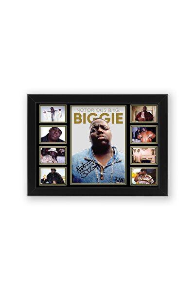 ALAYRA International Alayra FramedThe Notorious B.I.G. Signed Poster Print- L...
