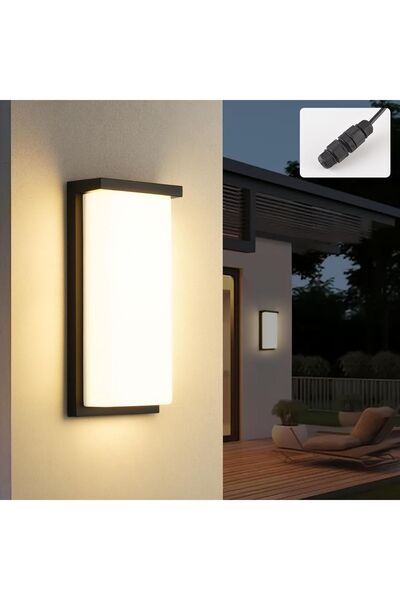 Dotail KUKAK Φωτιστικό Τοίχου LED, 32W, 3000K θερμό λευκό, 2300 lm, IP65, 35....