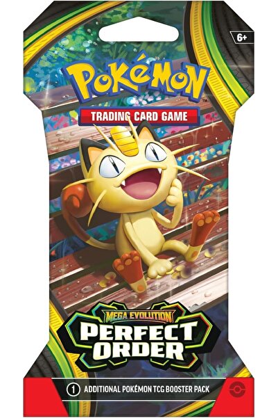Pokémon Pokemon TCG: Mega Evolutions - Perfect Order Sleeved Booster Pack - 10 Cards