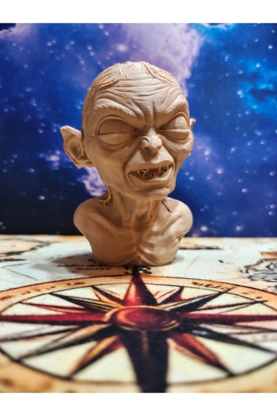 OEM Bust 3D Smeagol "Gollum" din Stăpânul Inelelor 11 cm