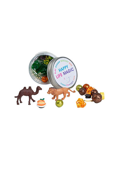 PETIT-ATELlER Magic Play Dough Jars, Zoo High-Quality Fun Everyday Playful Co...