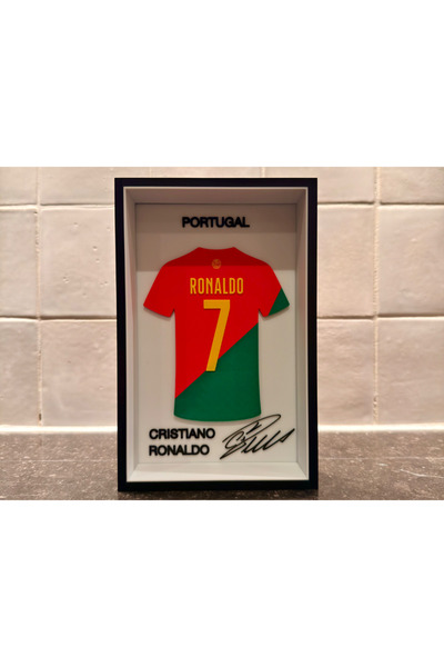NorthEdge3D CR7-RONALDO v2 | PORTUGAL | Futbol Forma Tablo | Masa Dekoru | Çe...