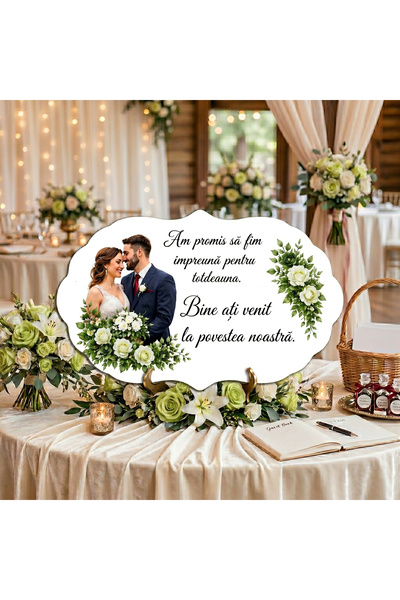 Bello Carino High quality decoration products Plăcuță decorativă pentru nuntă...